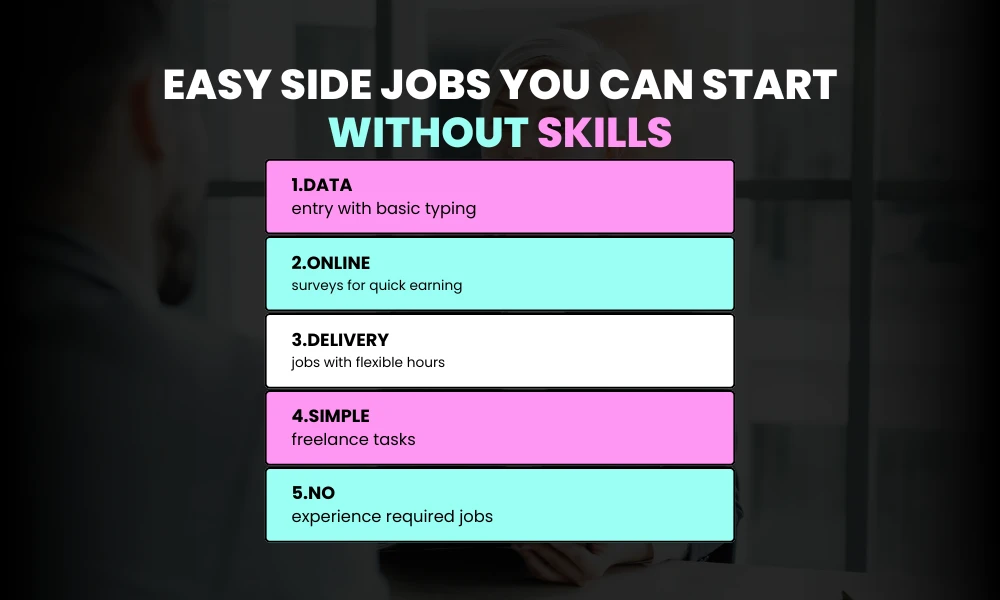 Easy Side Jobs You Can Start Without Skills