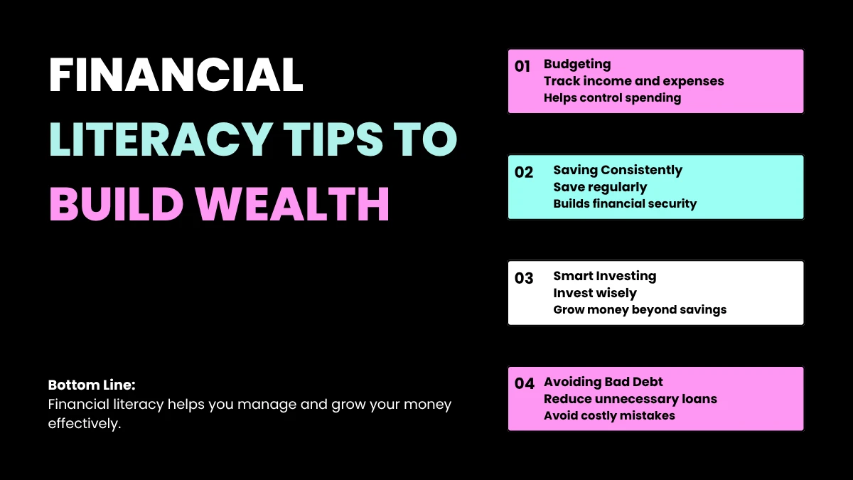 Financial Literacy tips: A Key to Wealth