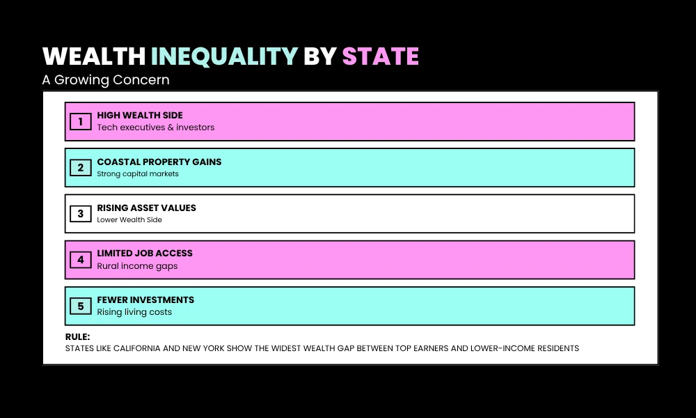 Wealth Inequality by State: A Growing Concern