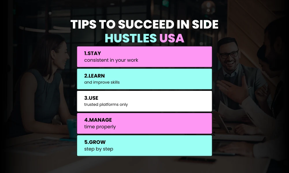 Tips to Succeed in Side Hustles USA