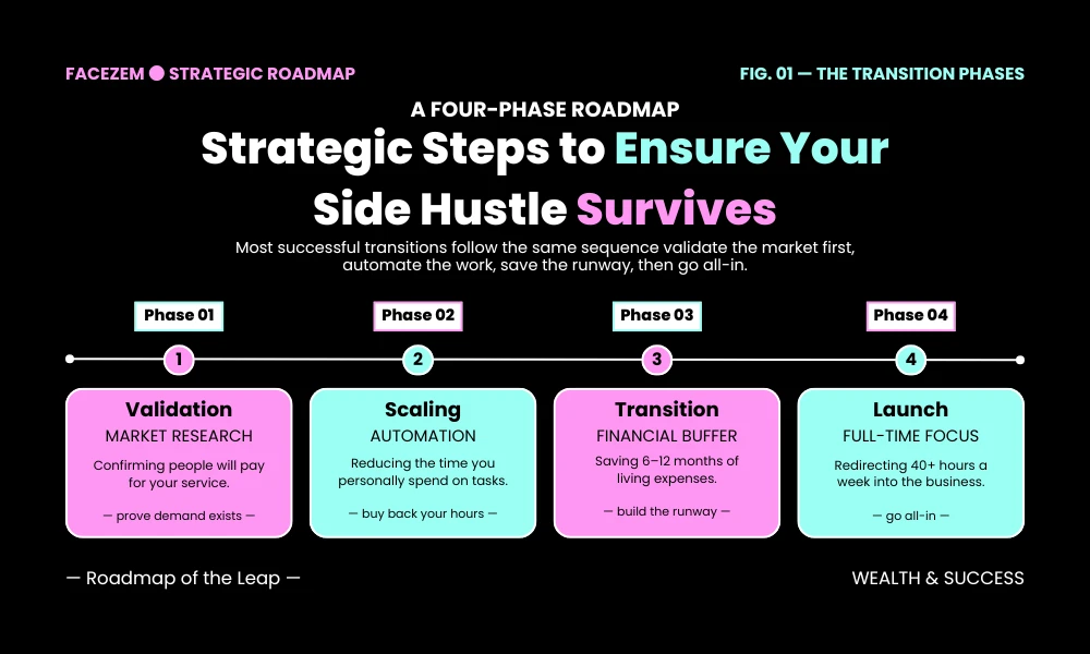 Strategic Steps to Ensure Your Side Hustle Survives
