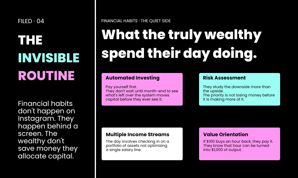 Financial Habits: The "Invisible" Routine