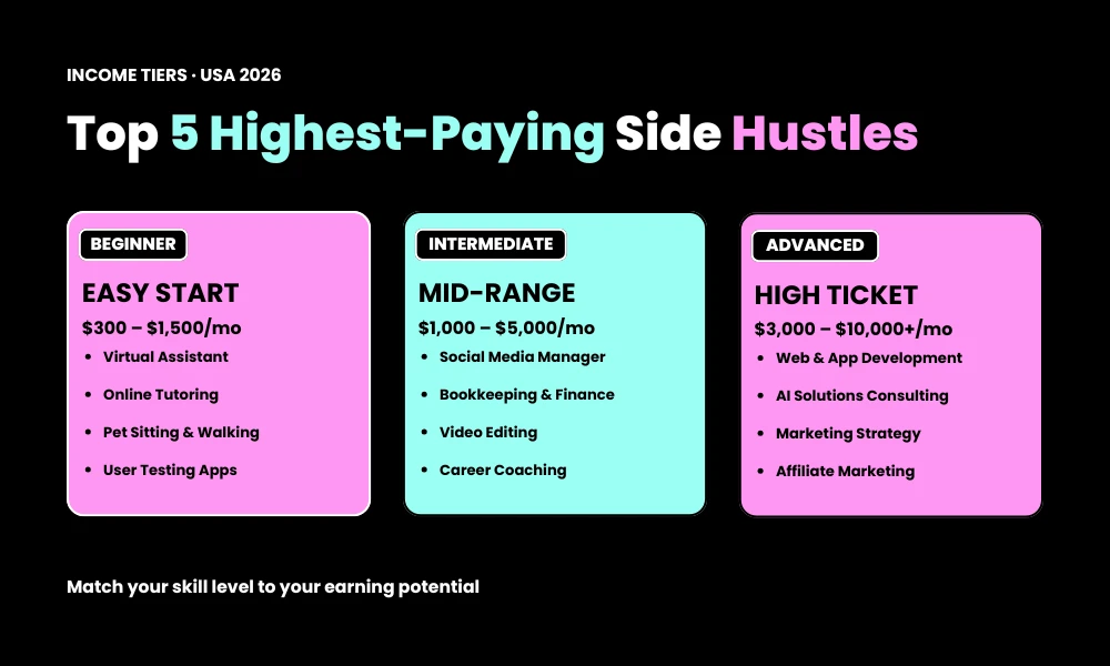 High-Income Freelance and Professional Hustles
