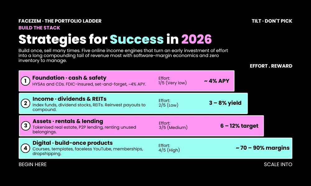 Facezem | Passive Income Ideas for Americans: 15 Streams to Start in 2026 Strategies for Success in 2026