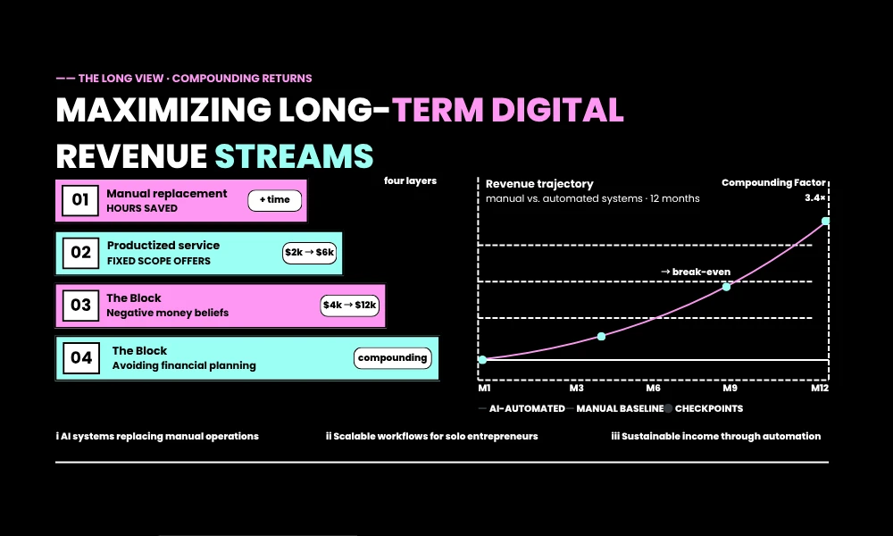 Maximizing long-term digital revenue streams