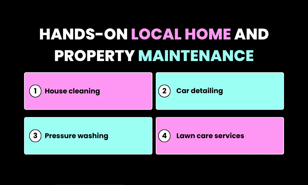 2. Hands-On Local Home and Property Maintenance