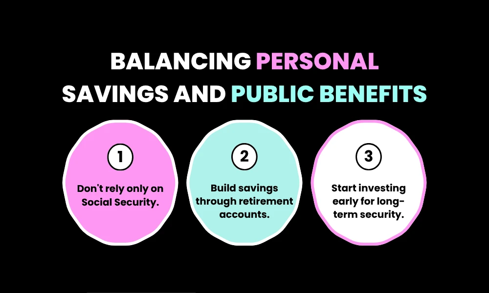 Balancing Personal Savings and Public Benefits