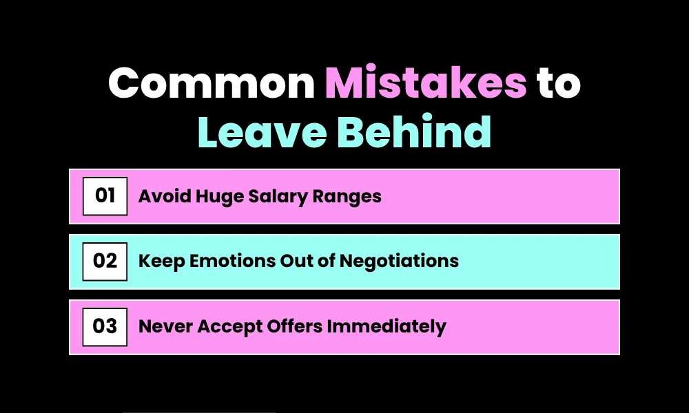 Common Mistakes to Leave Behind