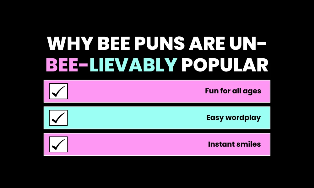 Facezem | 200+ Bee Puns That Are Buzz-Worthy Why Bee Puns Are Un-bee-lievably Popular
