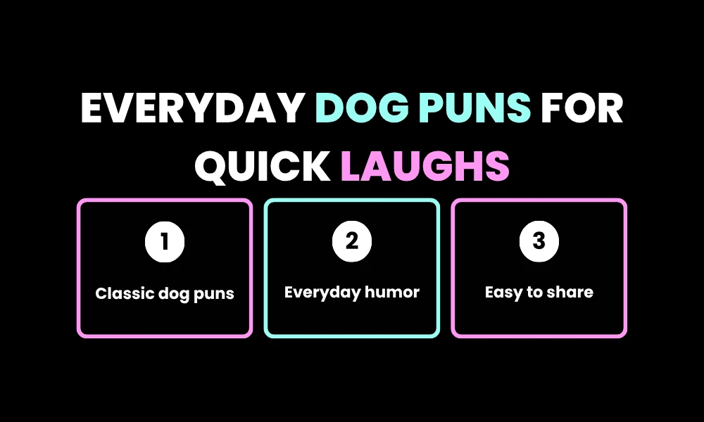 Everyday Dog Puns for Quick Laughs