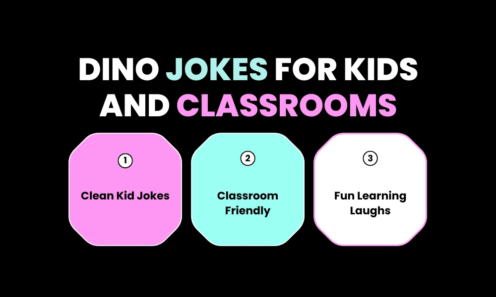Dino Jokes for Kids and Classrooms