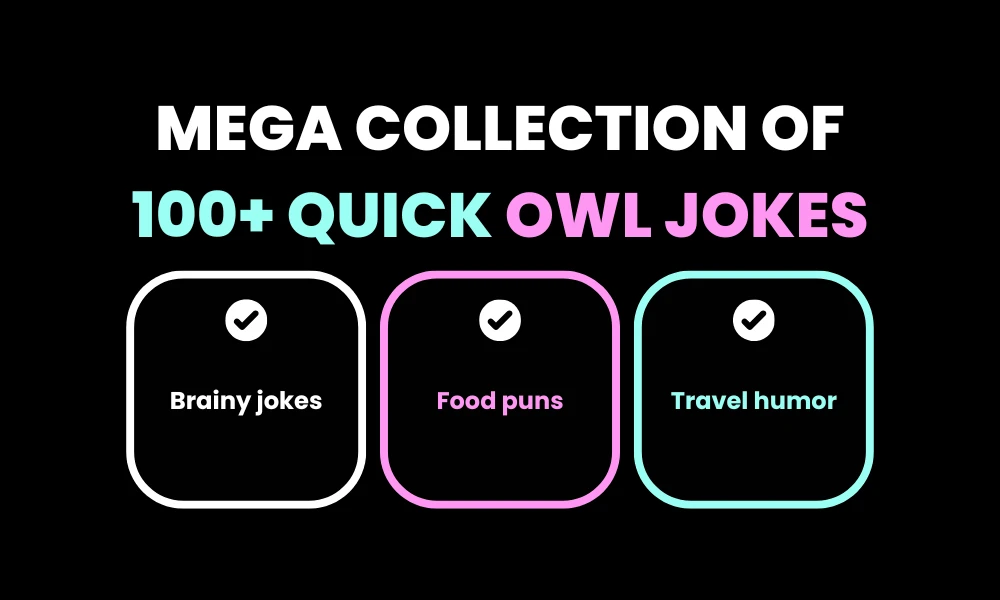 Mega Collection of 100+ Quick Owl Jokes