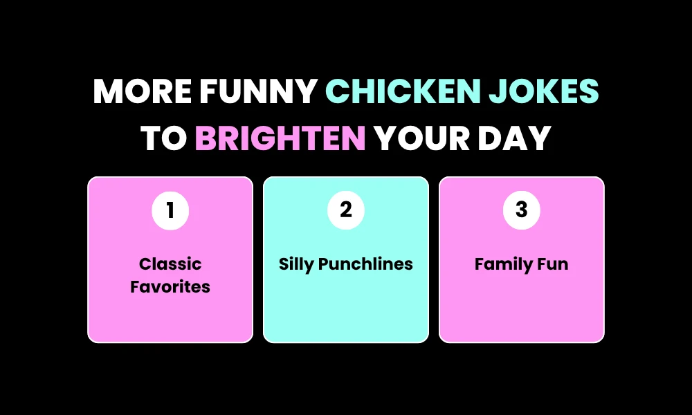 Facezem | 250+ Funny Chicken Puns That Will Crack You Up More Funny Chicken Jokes to Brighten Your Day