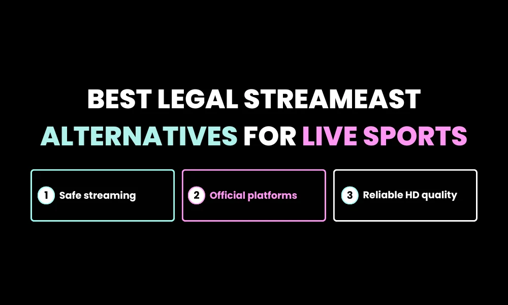 Best Legal StreamEast Alternatives for Live Sports