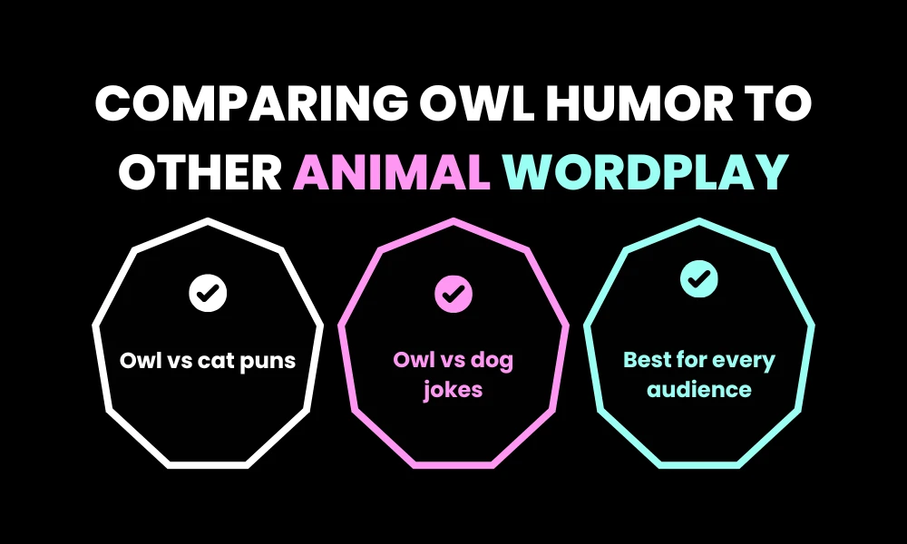 Comparing Owl Humor to Other Animal Wordplay