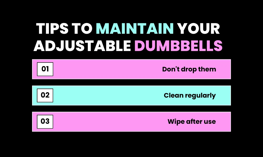 Tips to Maintain Your Adjustable Dumbbells