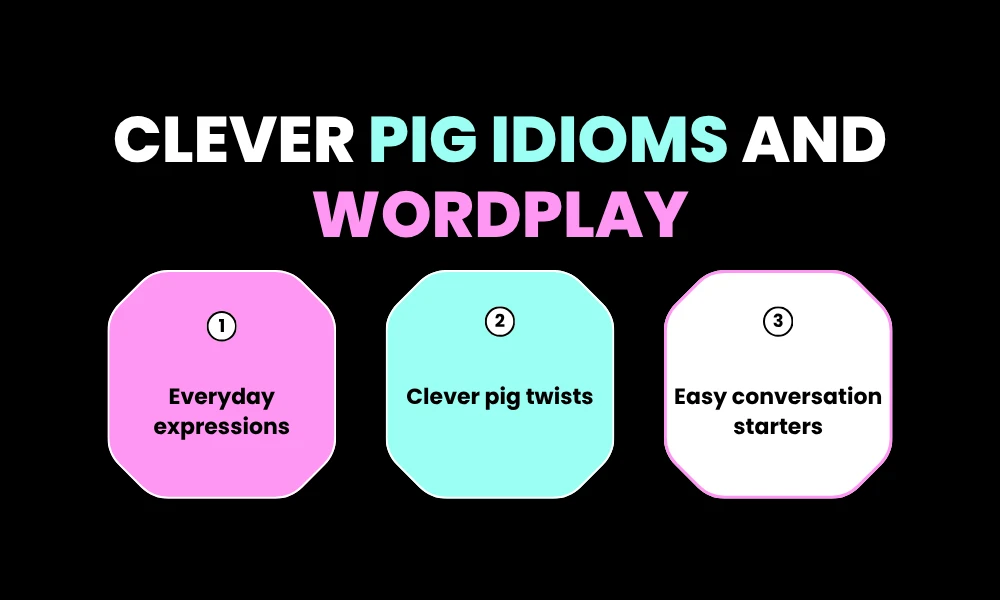 Clever Pig Idioms and Wordplay