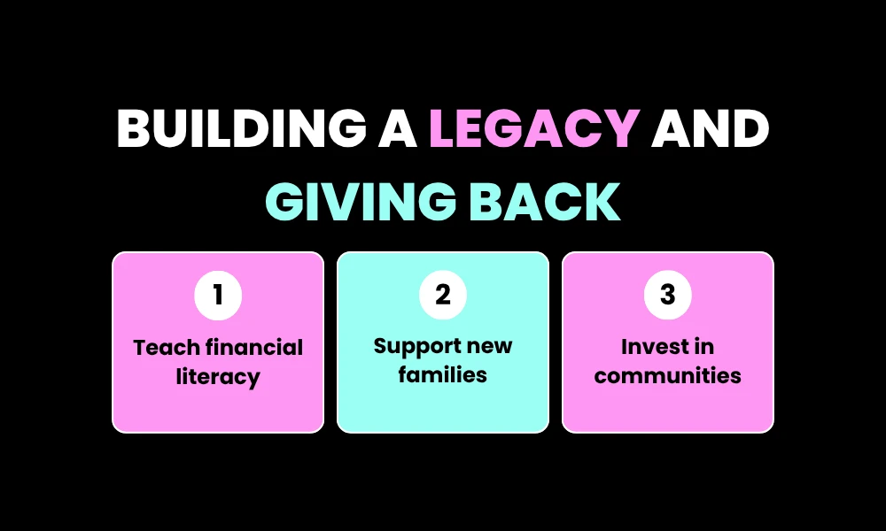Building a Legacy and Giving Back