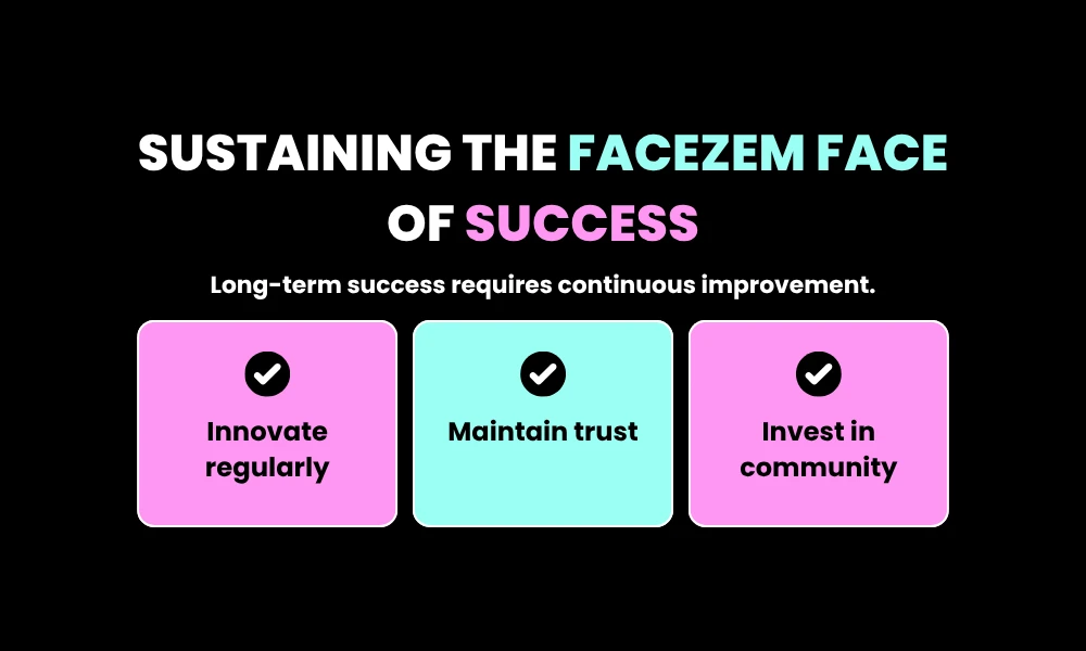 Sustaining the Facezem Face of Success