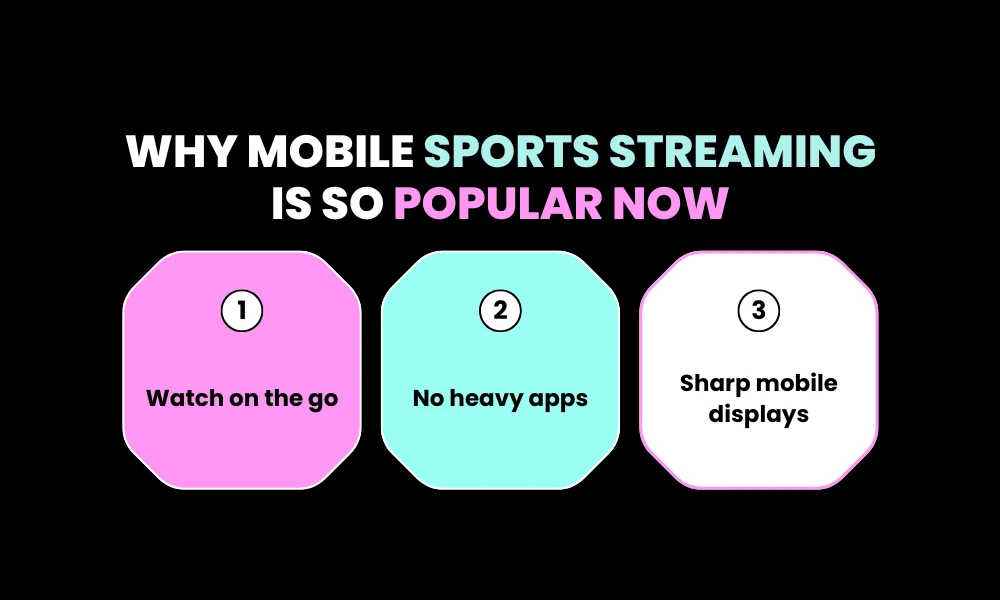 Why Mobile Sports Streaming Is So Popular Now