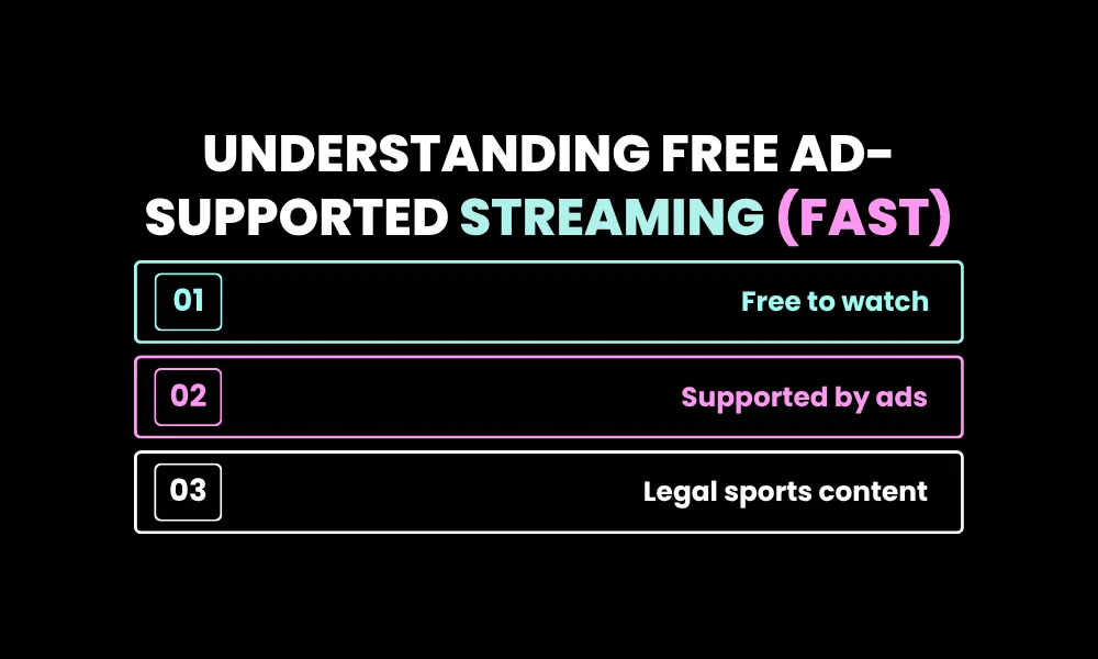 Facezem | Free Sports Streaming Alternatives Understanding Free Ad-Supported Streaming (FAST)