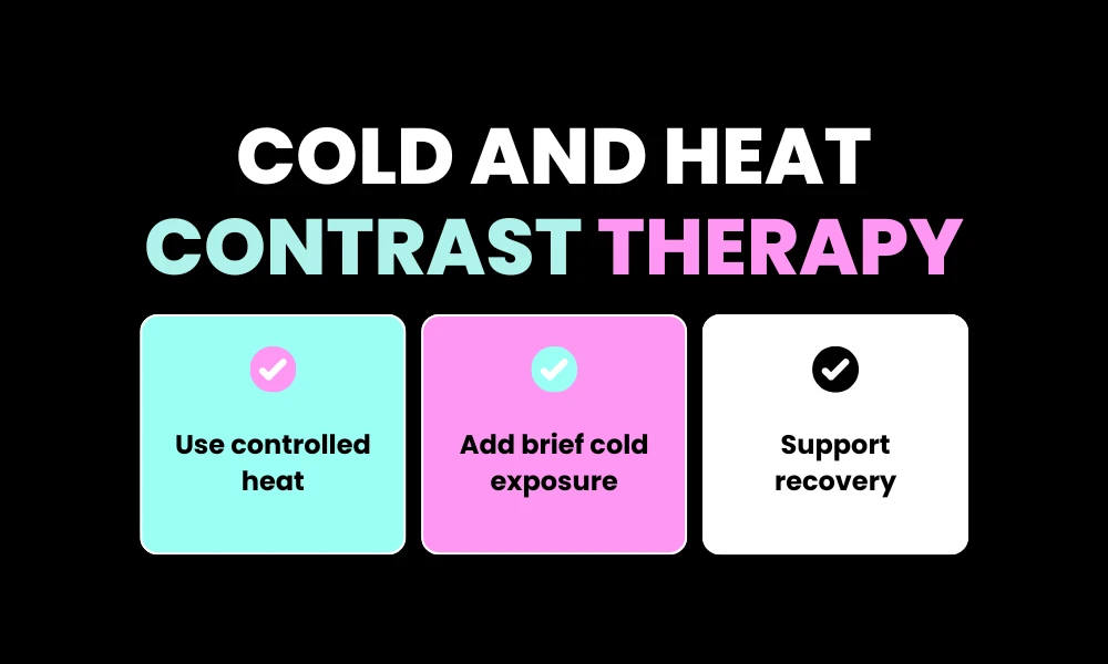 Cold and Heat Contrast Therapy