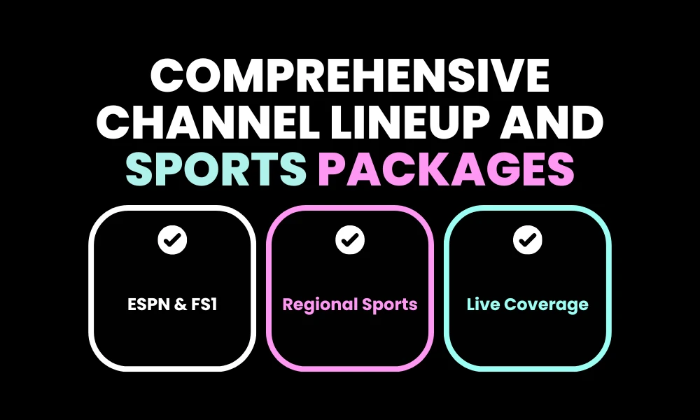 Comprehensive Channel Lineup and Sports Packages