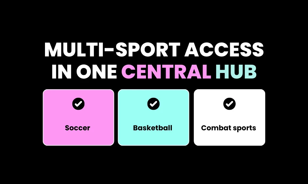 Multi-Sport Access in One Central Hub