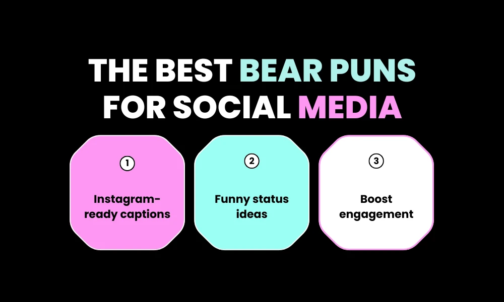 The Best Bear Puns for Social Media