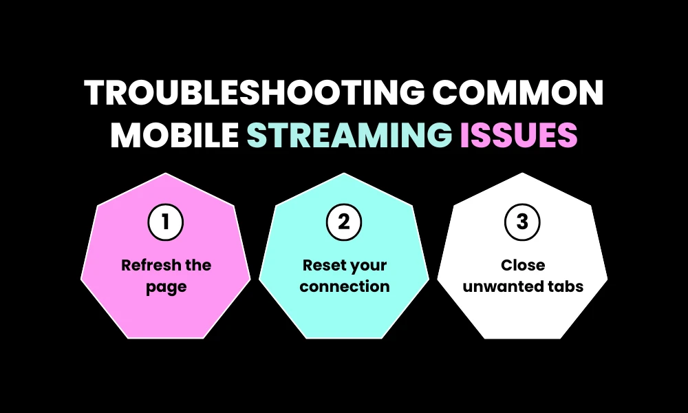 Troubleshooting Common Mobile Streaming Issues