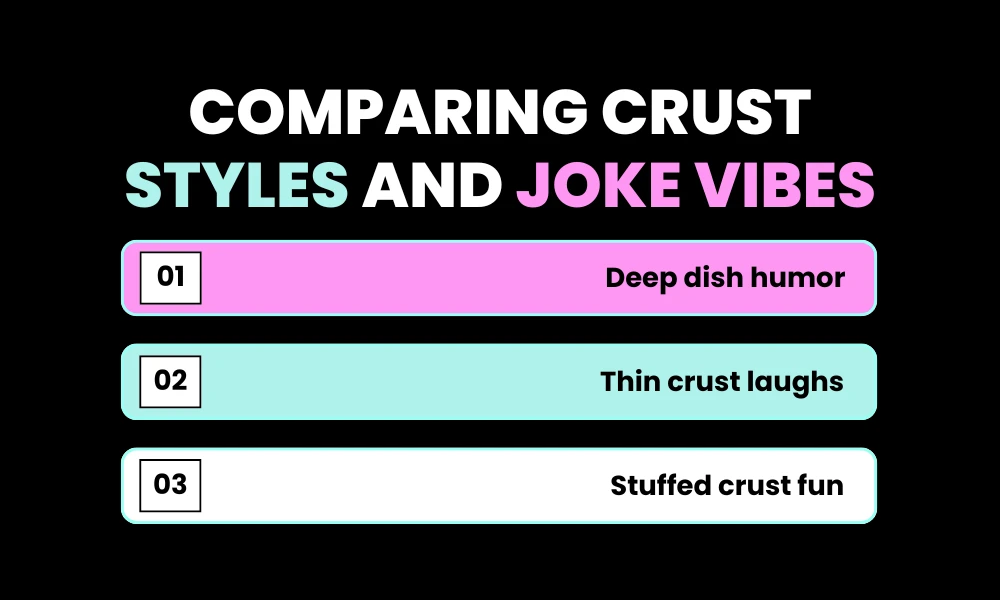 Comparing Crust Styles and Joke Vibes