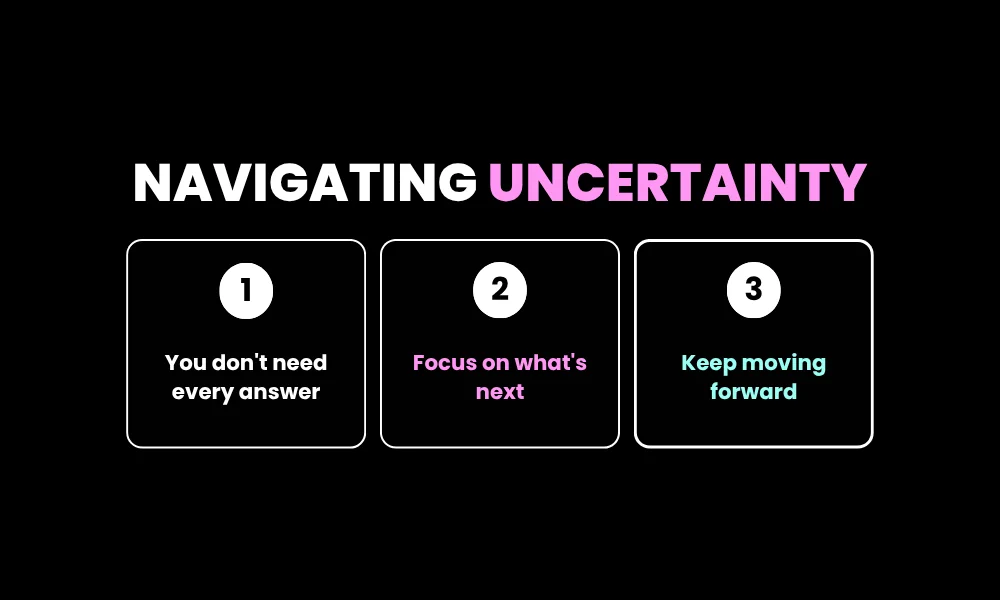 Navigating Uncertainty