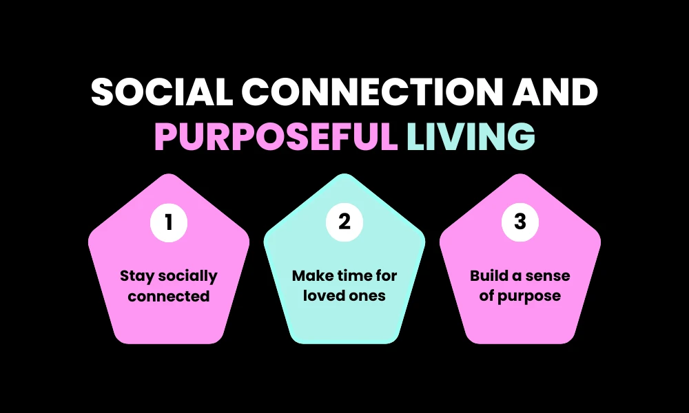 Social Connection and Purposeful Living