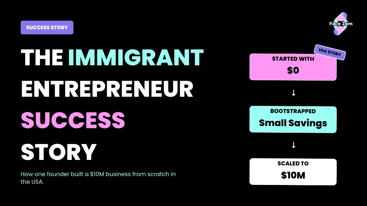 immigrant entrepreneur success story USA
