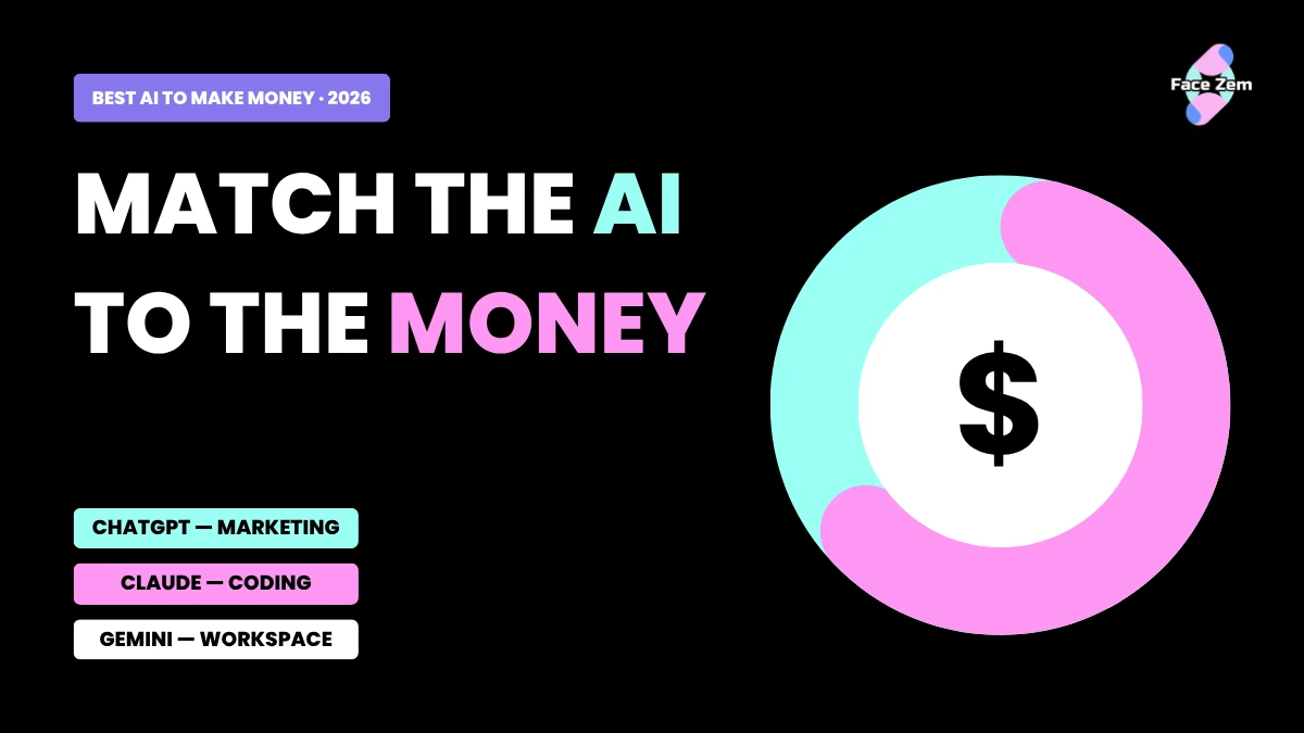 Facezem | ChatGPT vs Claude vs Gemini in 2026: Which AI Actually Makes You Money? ChatGPT vs Claude vs Gemini in 2026: Which AI Actually Makes You Money?