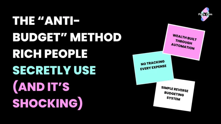 anti budget method