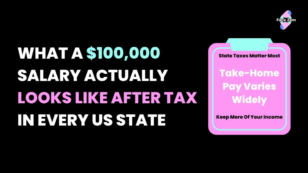 100k salary after tax by state 2026