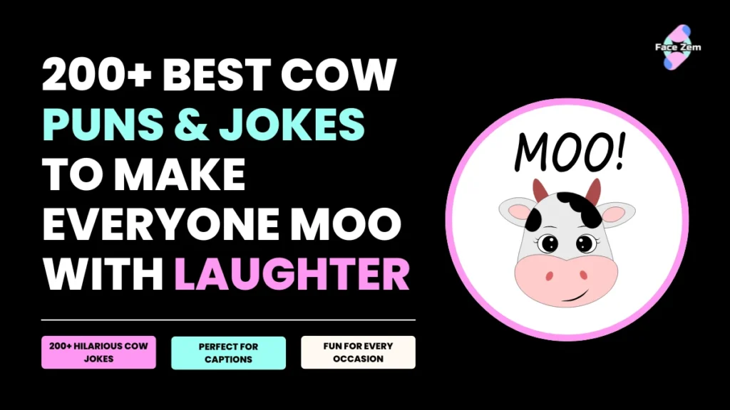 200+ Moo-velous Cow Puns You'll Love