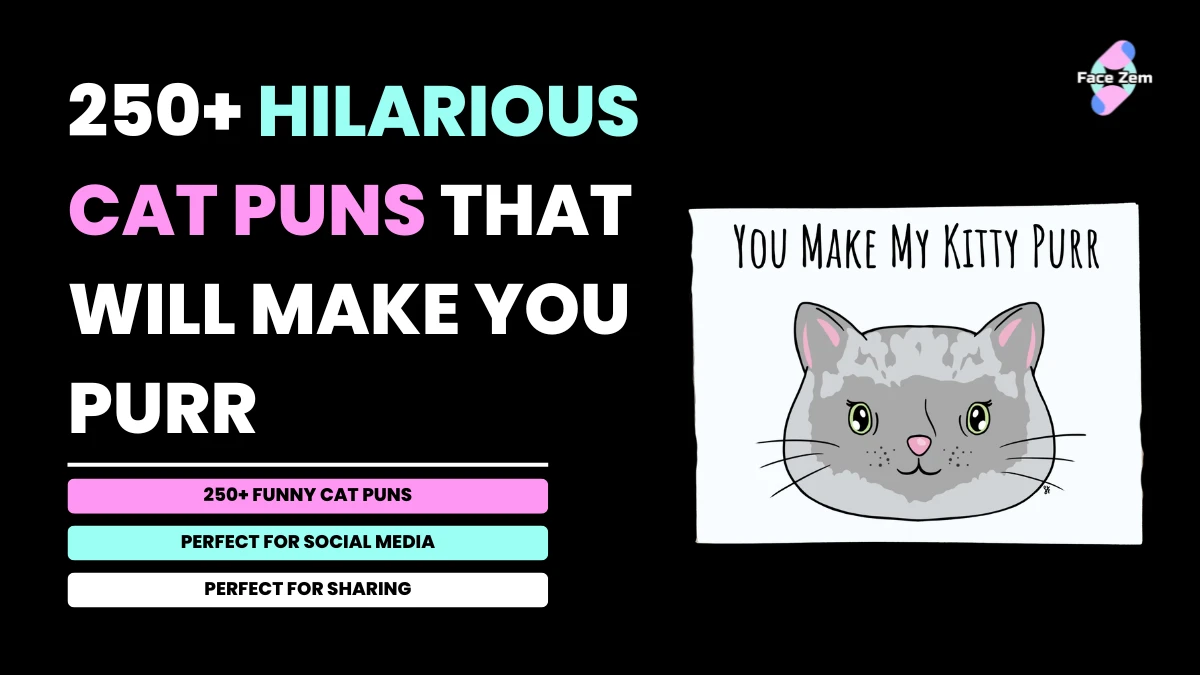 250+ Funny Cat Puns for Every Cat Lover