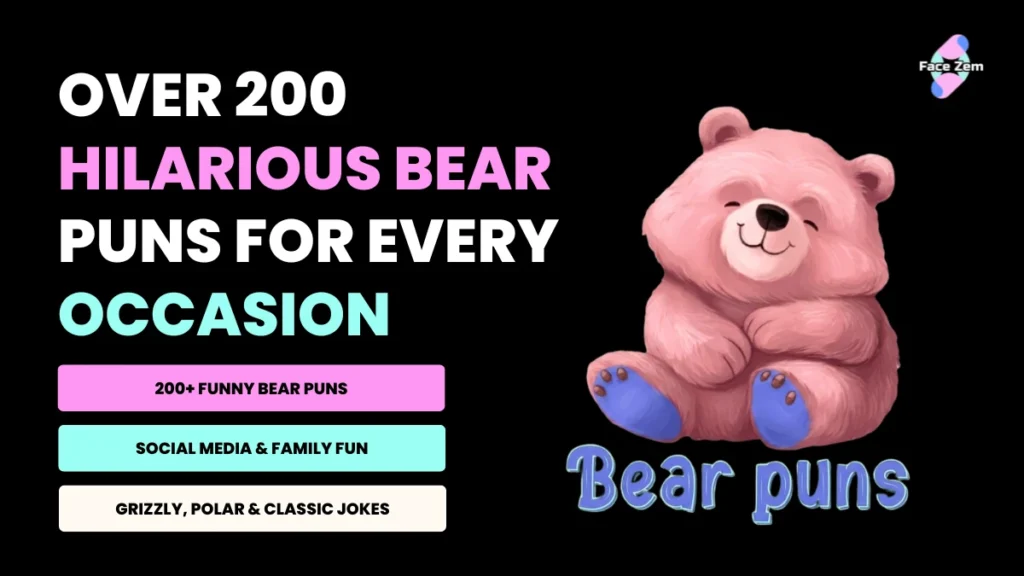 200+ Funny Bear Puns for Every Occasion