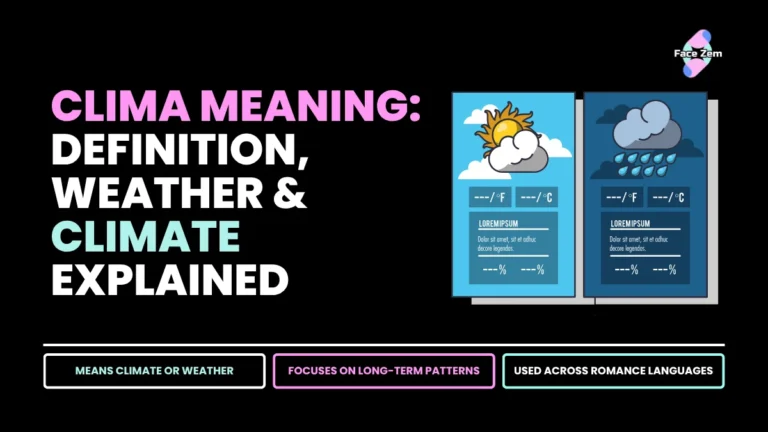 Clima: Meaning, Uses and What the Term Refers To