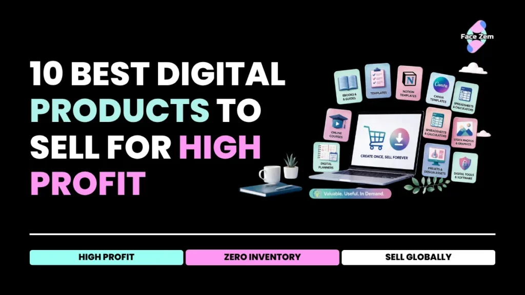 10 Best Digital Products to Sell for High Profit