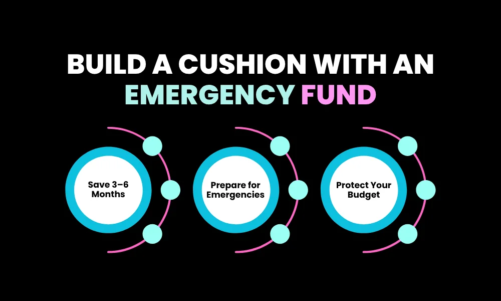 3. Build a Cushion with an Emergency Fund