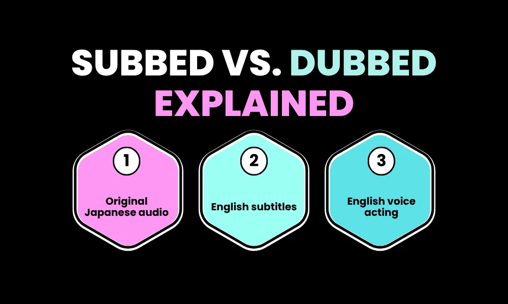 Facezem | Crunchyroll: Anime Streaming Guide Subbed vs. Dubbed Explained
