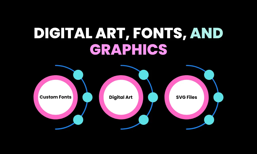 Facezem | 10 Best Digital Products to Sell for High Profit 8. Digital Art, Fonts, and Graphics