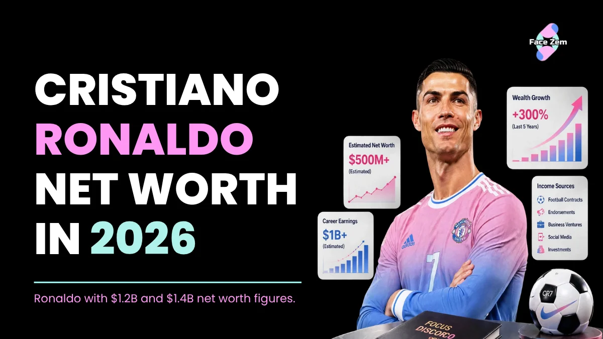 Ronaldo with $1.2B and $1.4B net worth figures.